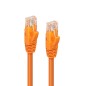 MicroConnect CAT6A UTP 1m Orange LSZH